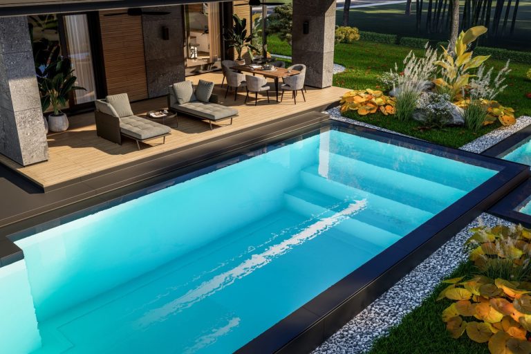 Fiberglass plunge pool - Pools By York